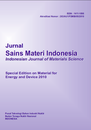 Jurnal Sains Materi Indonesia