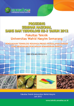 Seminar Nasional Sains dan Teknologi Fakultas Teknik UNWAHAS