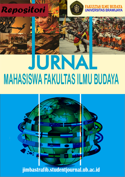 Jurnal Ilmiah Mahasiswa Fakultas Ilmu Budaya Universitas 