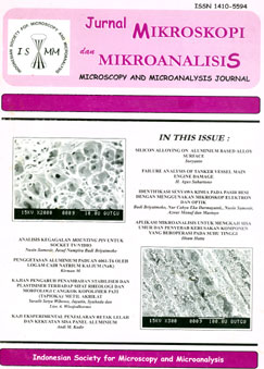 Jurnal Mikroskopi dan Mikroanalisis