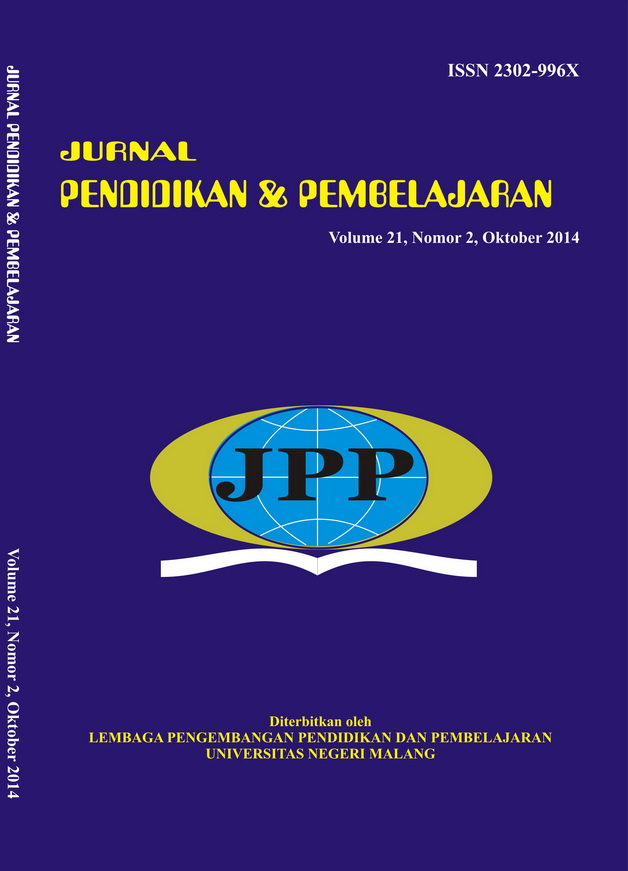 Jurnal Pendidikan dan Pembelajaran Universitas Negeri Malang