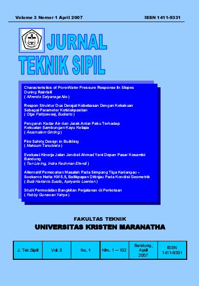 Jurnal Teknik Sipil Maranatha