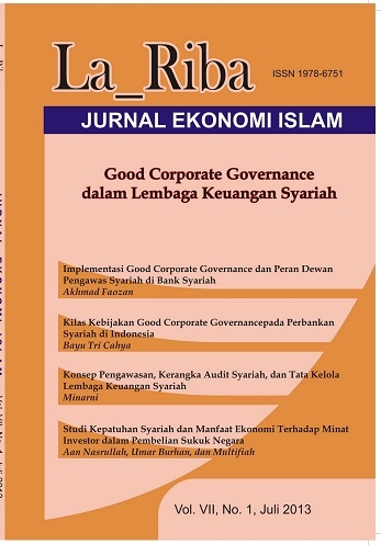 La Riba Jurnal Ekonomi Islam Jei