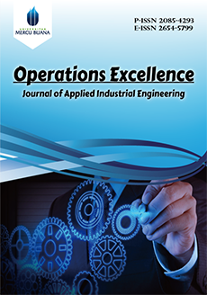 Jurnal  Operations Excellence: Journal of Applied Industrial Engineering
