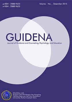 Guidena: Jurnal Ilmu Pendidikan, Psikologi, Bimbingan dan Konseling