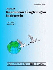 Jurnal Kesehatan Lingkungan Indonesia Jkli