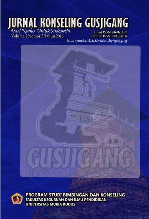 Jurnal Konseling Gusjigang