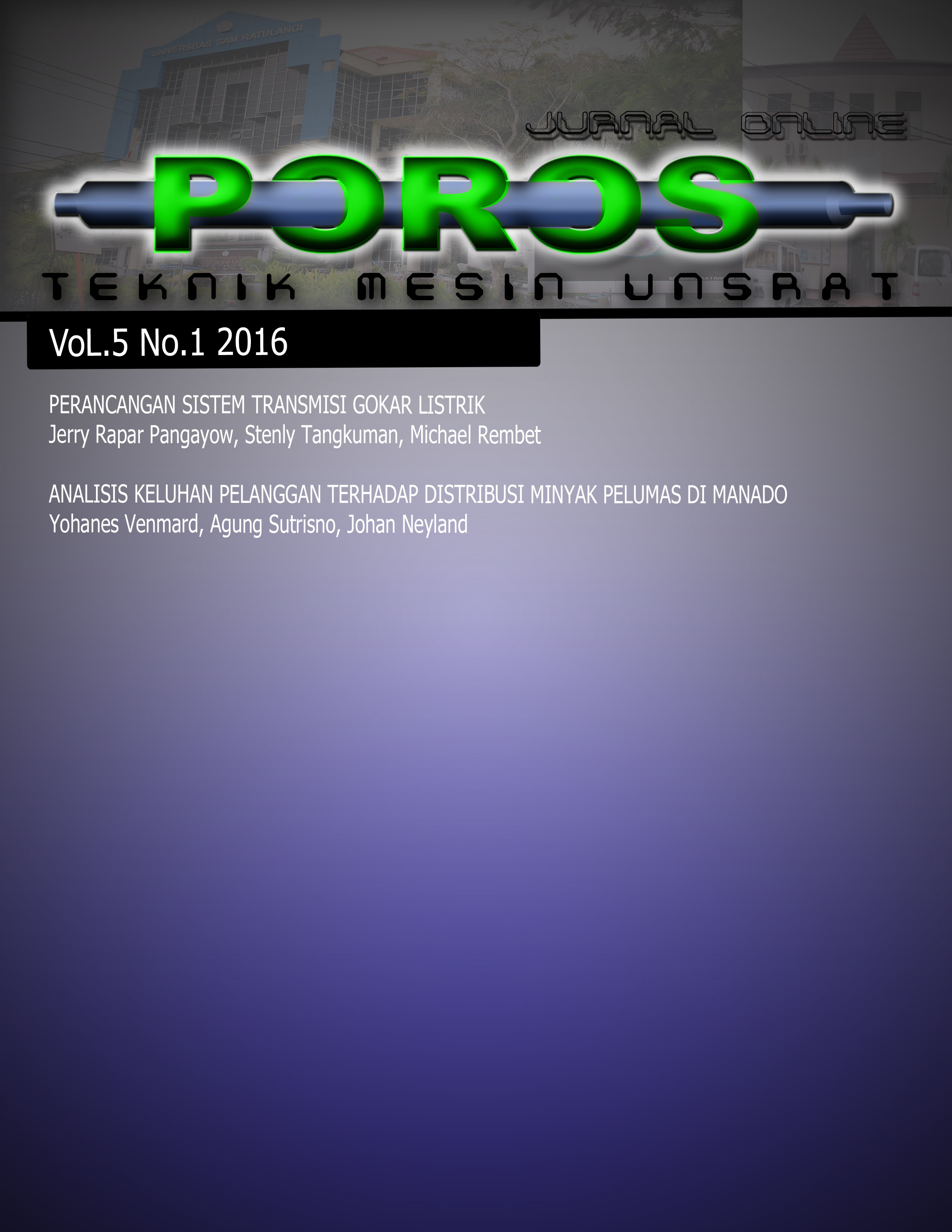 Poros jurnal teknik mesin unsrat