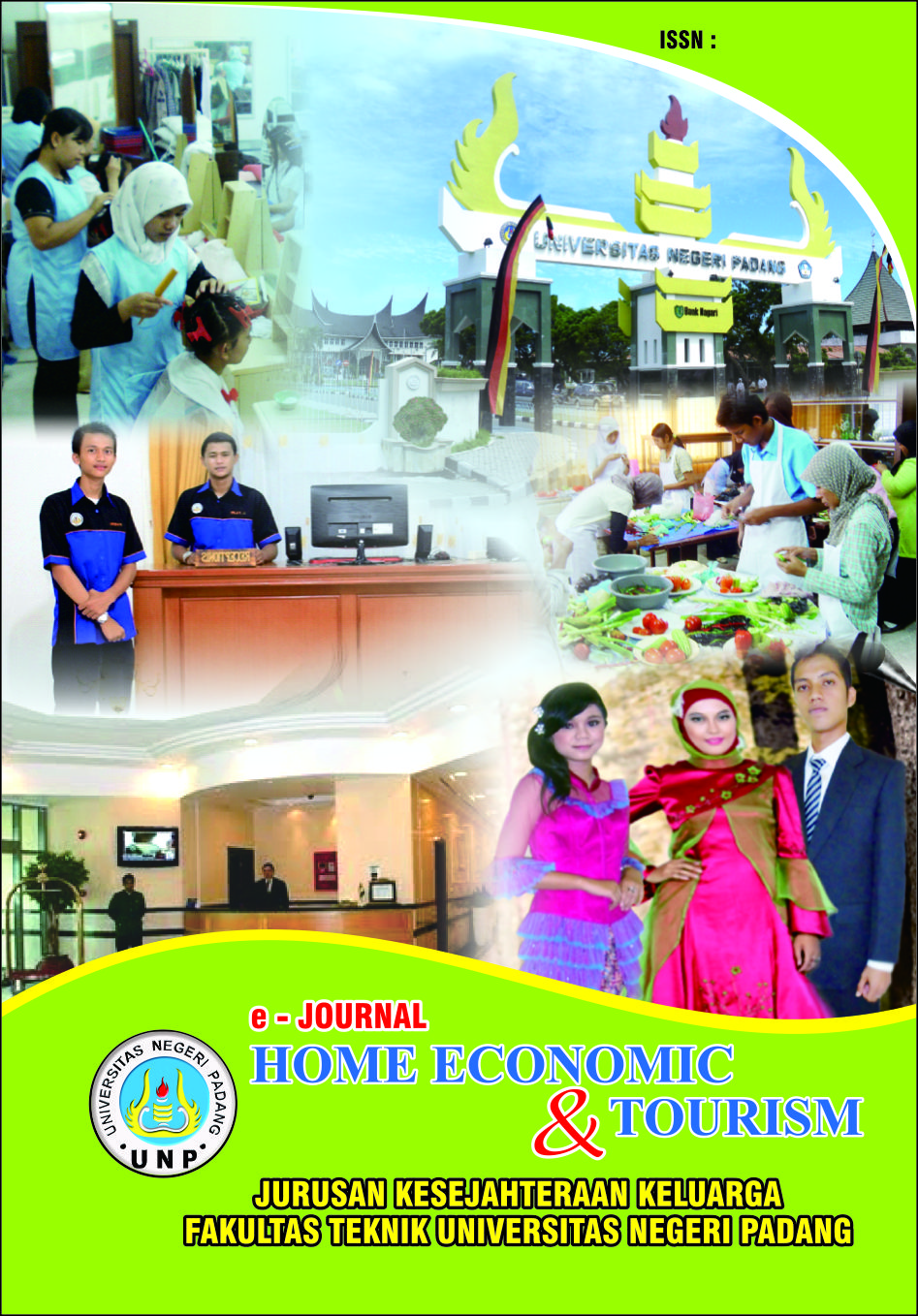 Journal of Home Economics and Tourism