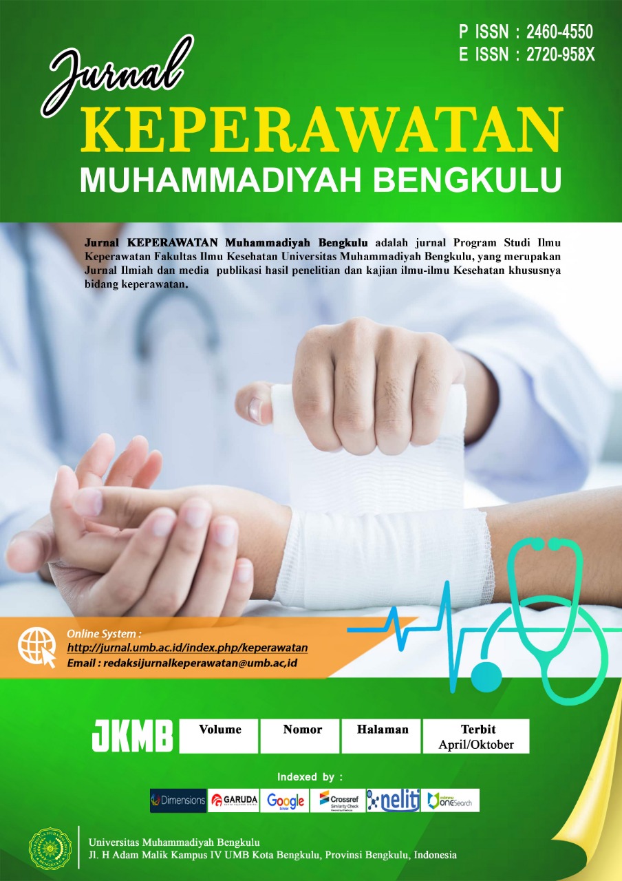Jurnal Keperawatan Muhammadiyah Bengkulu