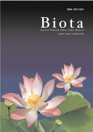 biota: jurnal ilmiah ilmu-ilmu hayati uajy