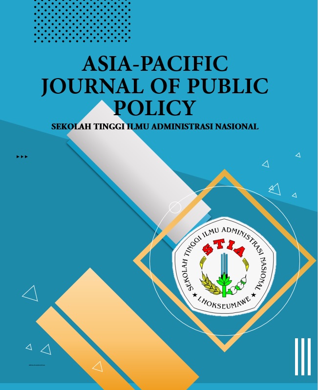 Asia-Pacific Journal of Public Policy