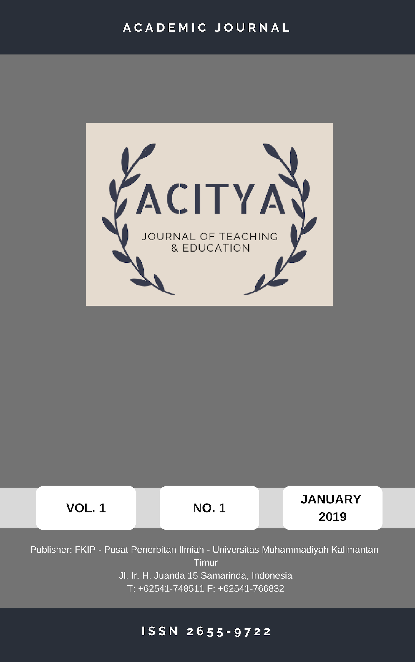 Acitya Journal of Teaching and Education