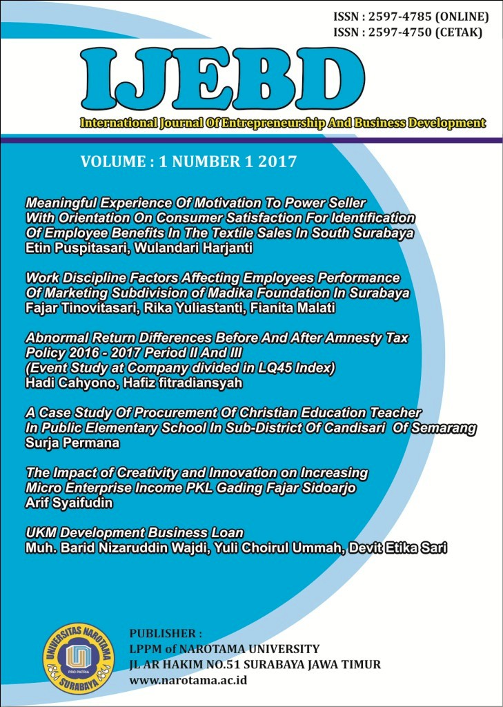 International Journal of Entrepreneurship and Business