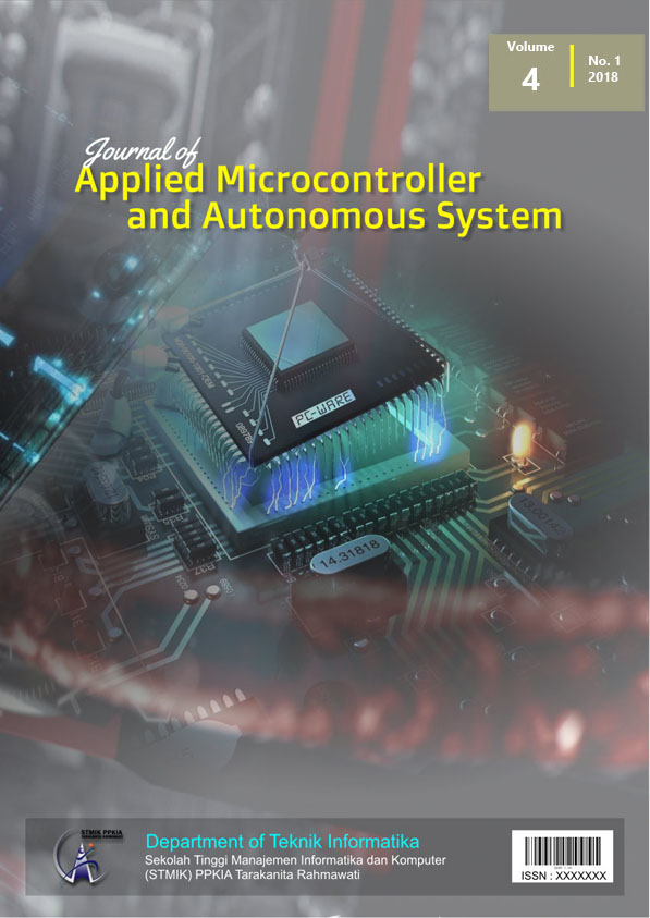 Journal of Applied Microcontroller and Autonomous System
