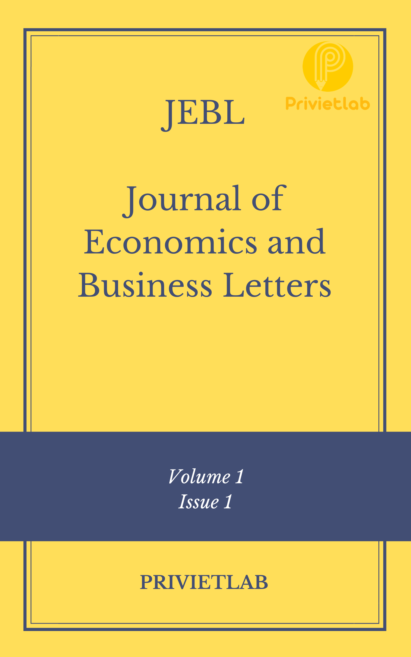 Journal of Economics and Business Letters
