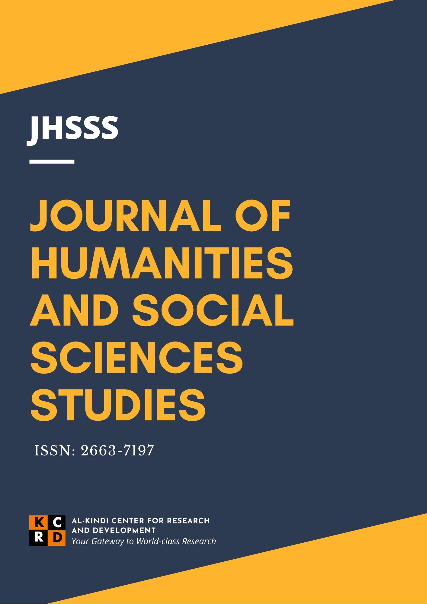 Journal of Humanities and Social Sciences Studies