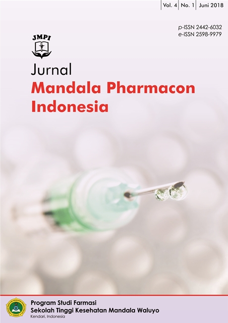 Jurnal Mandala Pharmacon Indonesia