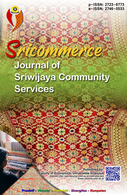 Sricommerce: Journal of Sriwijaya Community Services