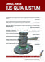 Ius Quia Iustum Law Journal logo