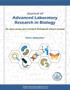 Journal of Advanced Laboratory Research in Biology logo
